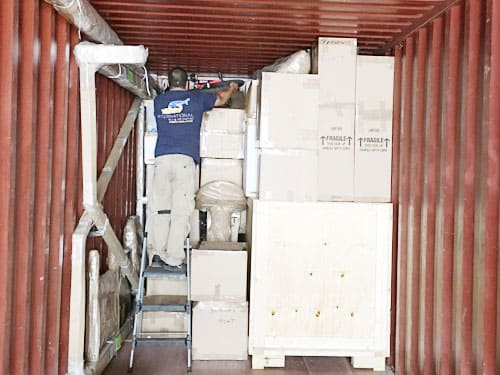 Container Goods Loading